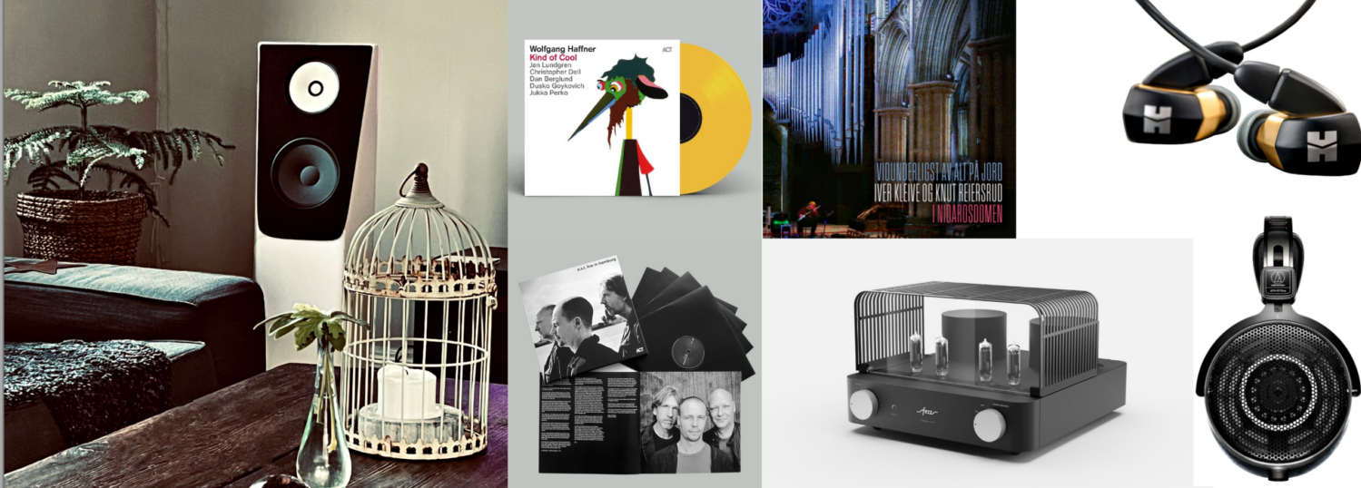 Skivor och HiFi med hög ljudkvalitet